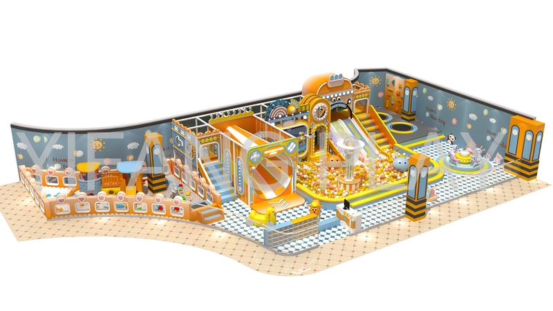 Modern indoor playground equipment: a fun, safe and creative paradise for kids