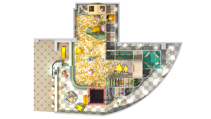 Hot - Selling Commercial Indoor Play Area for Shopping Malls
